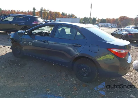 2016 Toyota Corolla Le from USA, damaged, VIN 2T1BURHE7GC534193